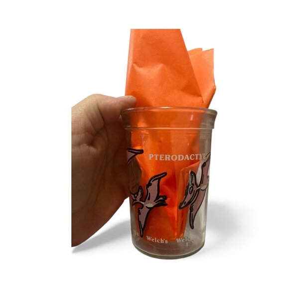 Welch's Pterodatyl jelly jar Glass 1988 -Great Condition- - Picture 4 of 5